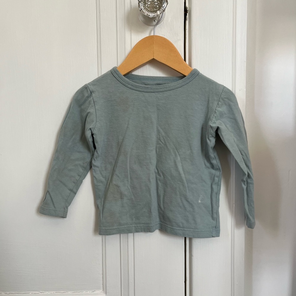Long sleeve blue short